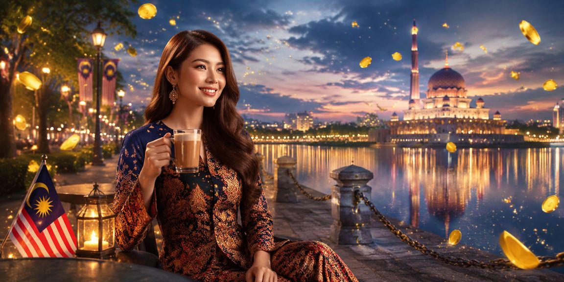 Pengguna Malaysia membuat deposit untuk pertaruhan odds perlawanan di mae88 dengan batik sebagai latar belakang
